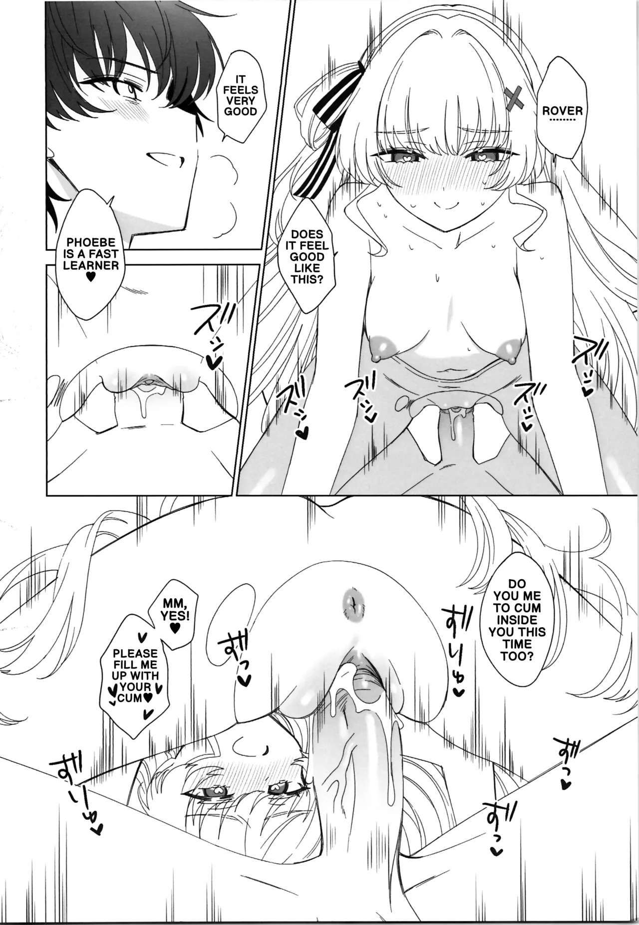 Hentai Manga Comic-With Phoebe♥ Just had Good Sex-Read-21